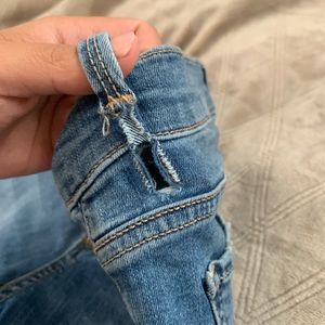 Skinny jeans mid waist